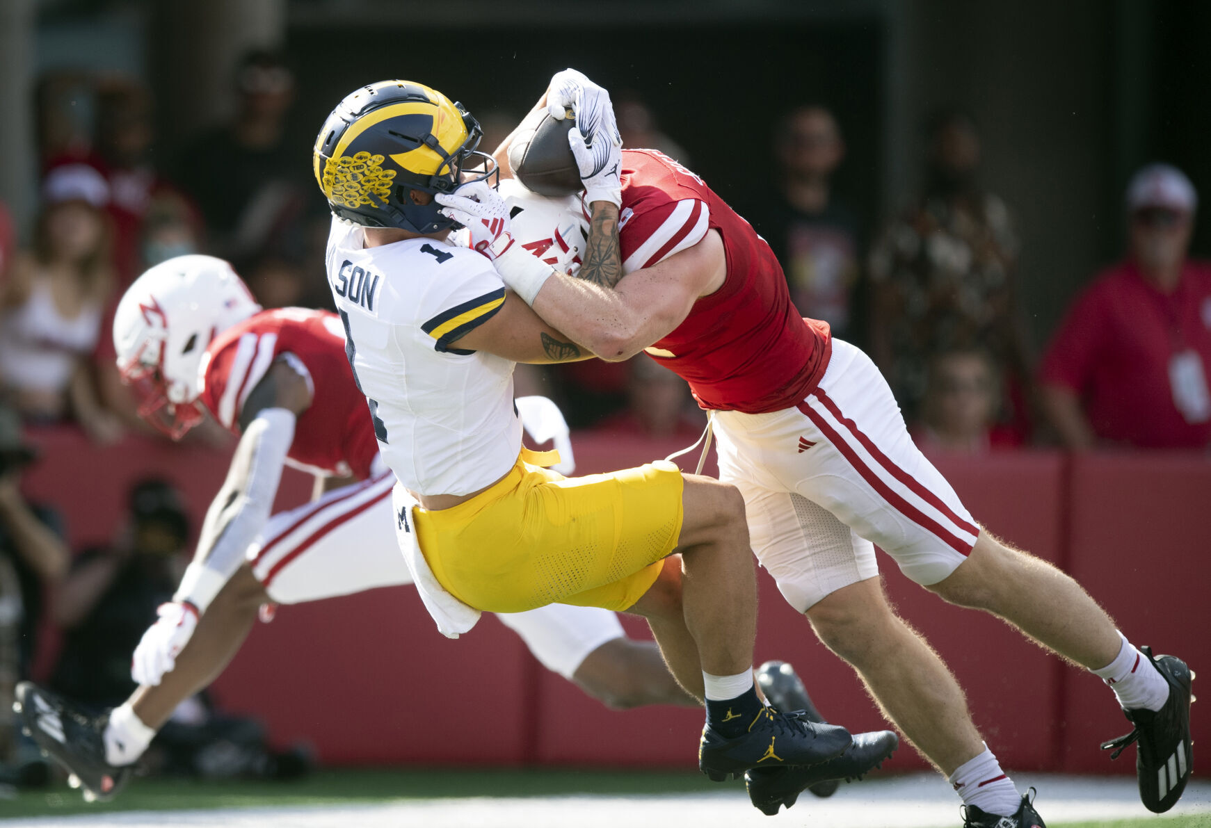 Michigan football rolls past Nebraska 45 7