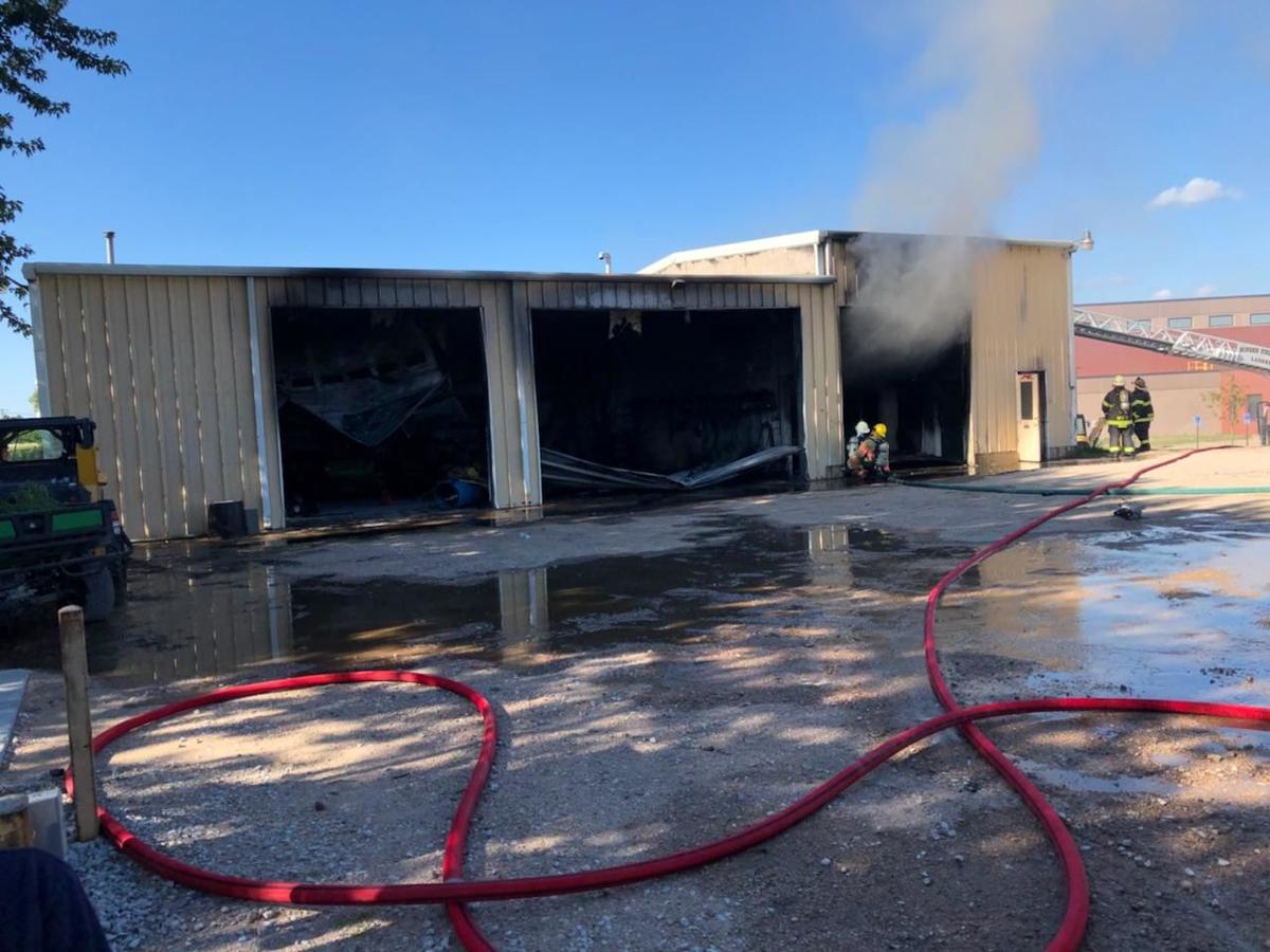 Minden bus barn fire deemed accidental Local News