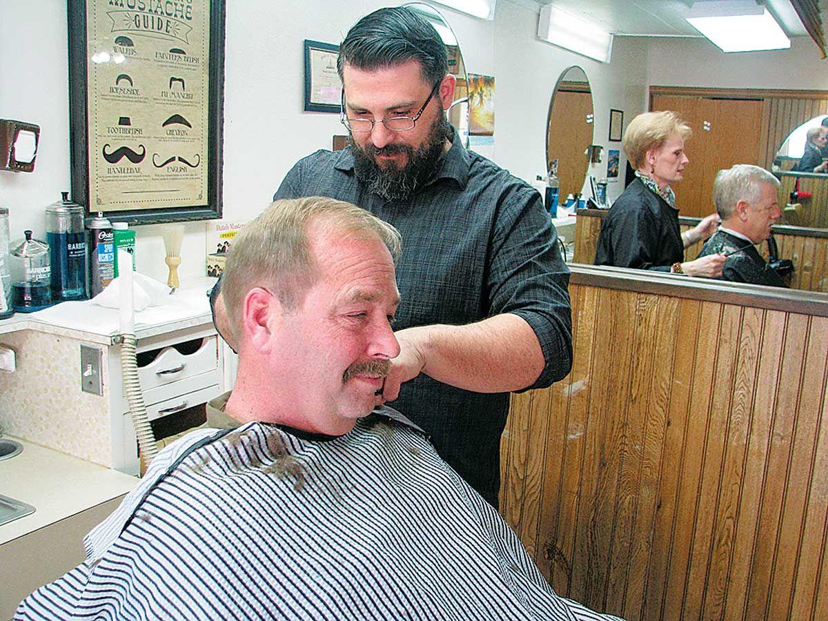 Vasquez Who Owns And Operates The Second Oldest Barbershop In