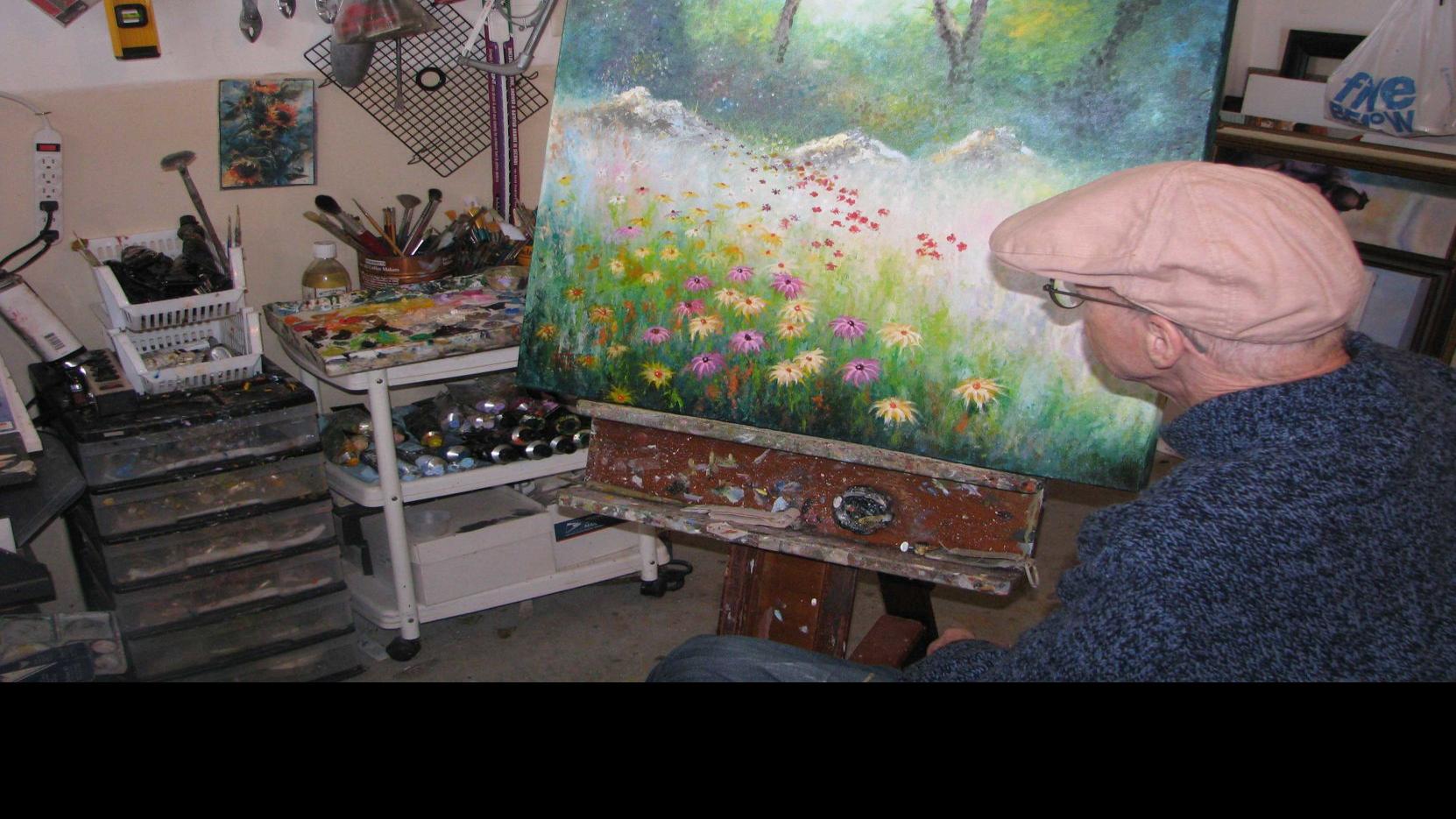 Art As An Outlet Montag Who Has Been A Quadriplegic For 40 Years