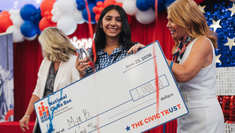 Barr 8th Grader Wins Nebraska’s First Ever Civics Bee Title