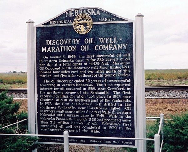 Marker Monday: Discovery Oil Well – Marathon Oil Company