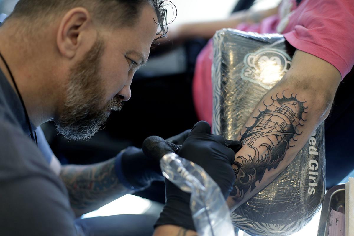 An Oklahoma tattoo parlor performed free coverups of gang