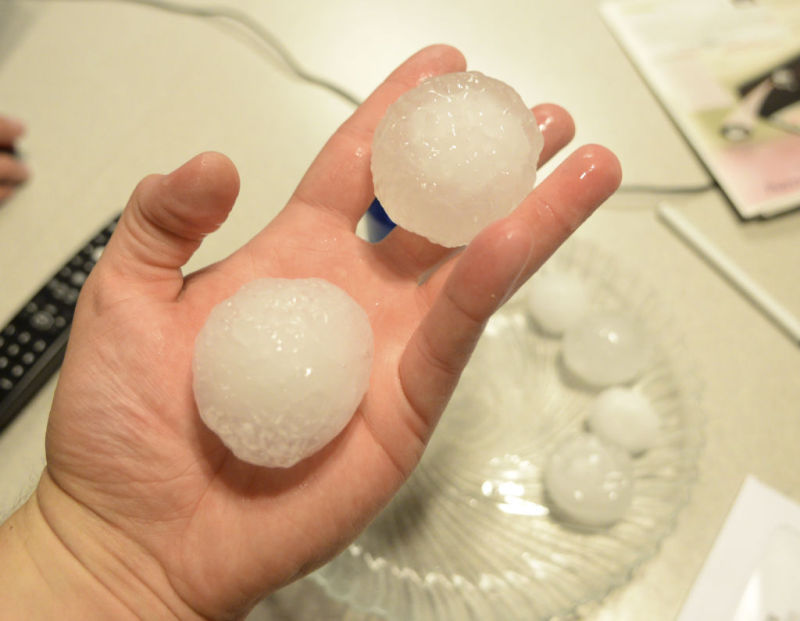 Storms hit Norfolk; hail damages cars, trees News