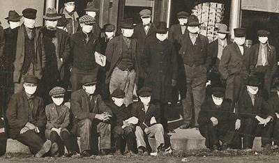 flu spanish 1918 pandemic during masks history masked men local coronavirus historian parallels kearneyhub resistance faced rules mask wearing stories
