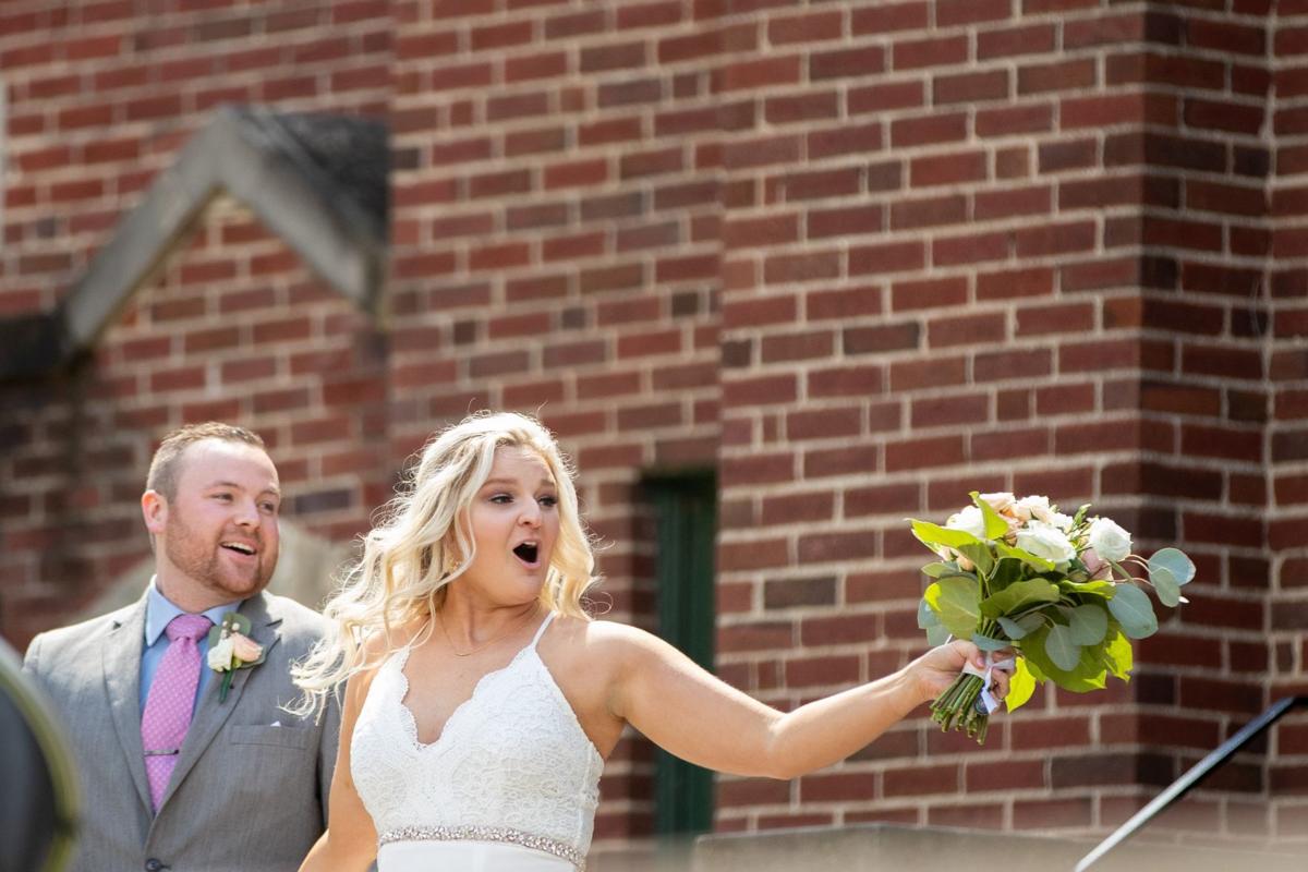 Photos Omaha Couple Surprised With Parade On Wedding Day During
