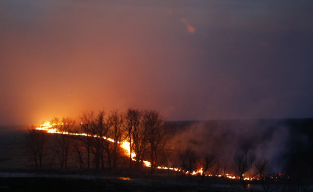 Grass burning in Kansas Oklahoma could affect Nebraska