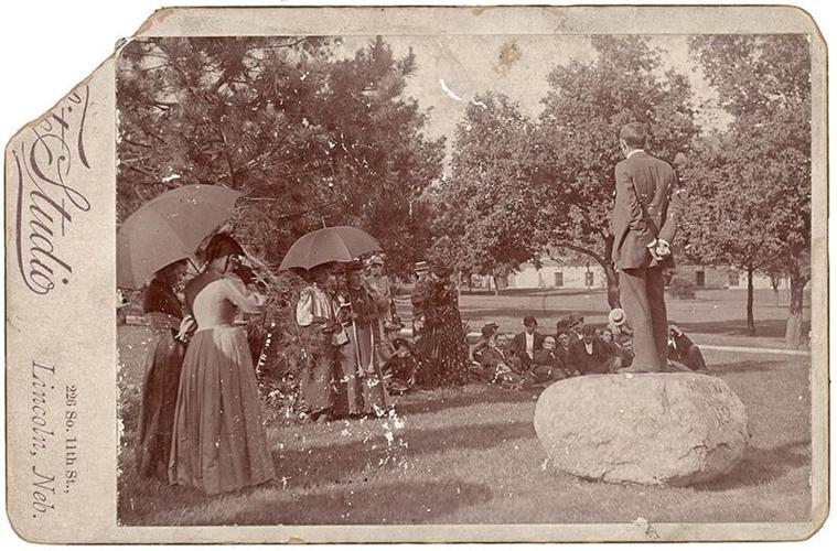 The Library and the Rock, June 17, 1892