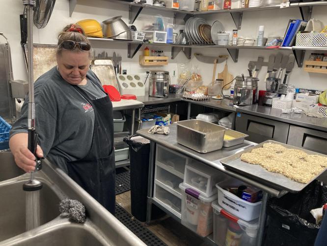 A busy cook