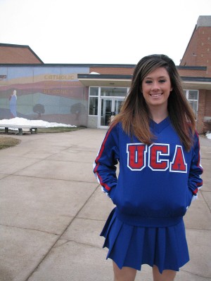 all american cheerleader sweatshirt