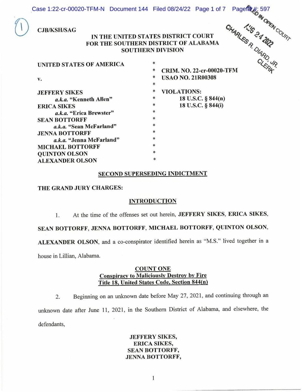 ExKearney man sentenced for leading role in plot to start fires at