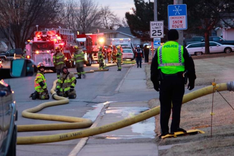 Kearney Volunteer Fire Department responds to west Kearney structure fire