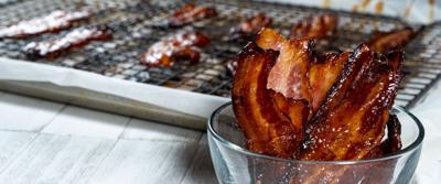 This Candy Bacon recipe is sure to impress at your next holiday get-together