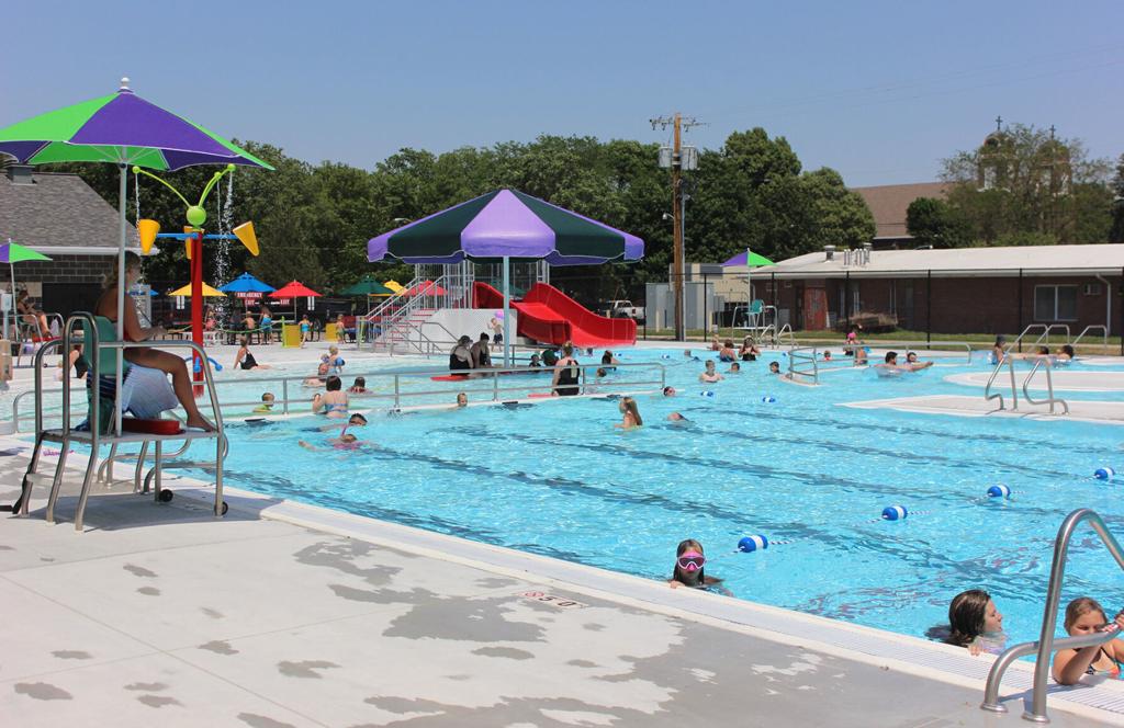 fullerton debuts its new pool with lazy river family slide and diving towers state and regional news kearneyhub com