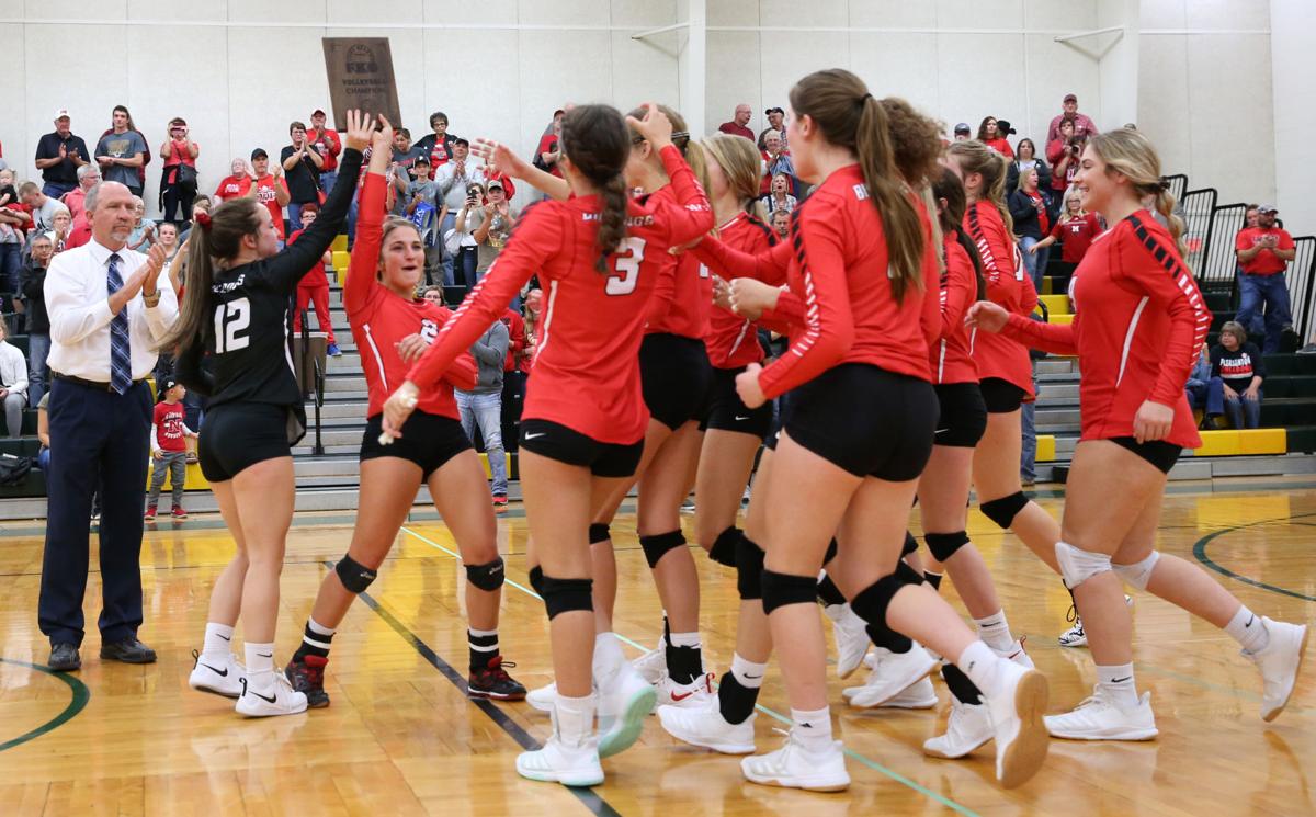 Pleasanton claims third straight Fort Kearny Conference volleyball title