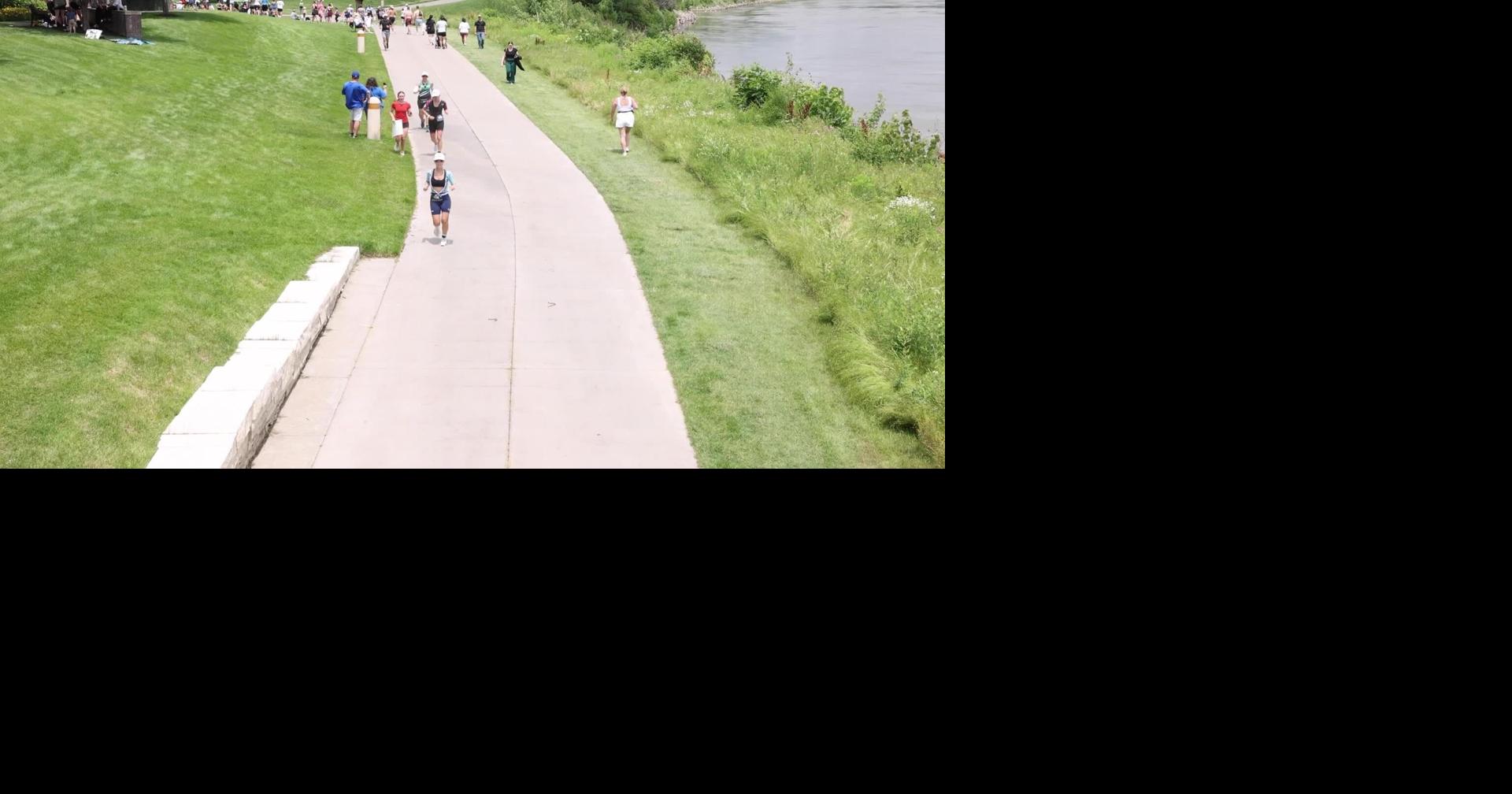 The Inaugural Ironman 70.3 Omaha triathlon