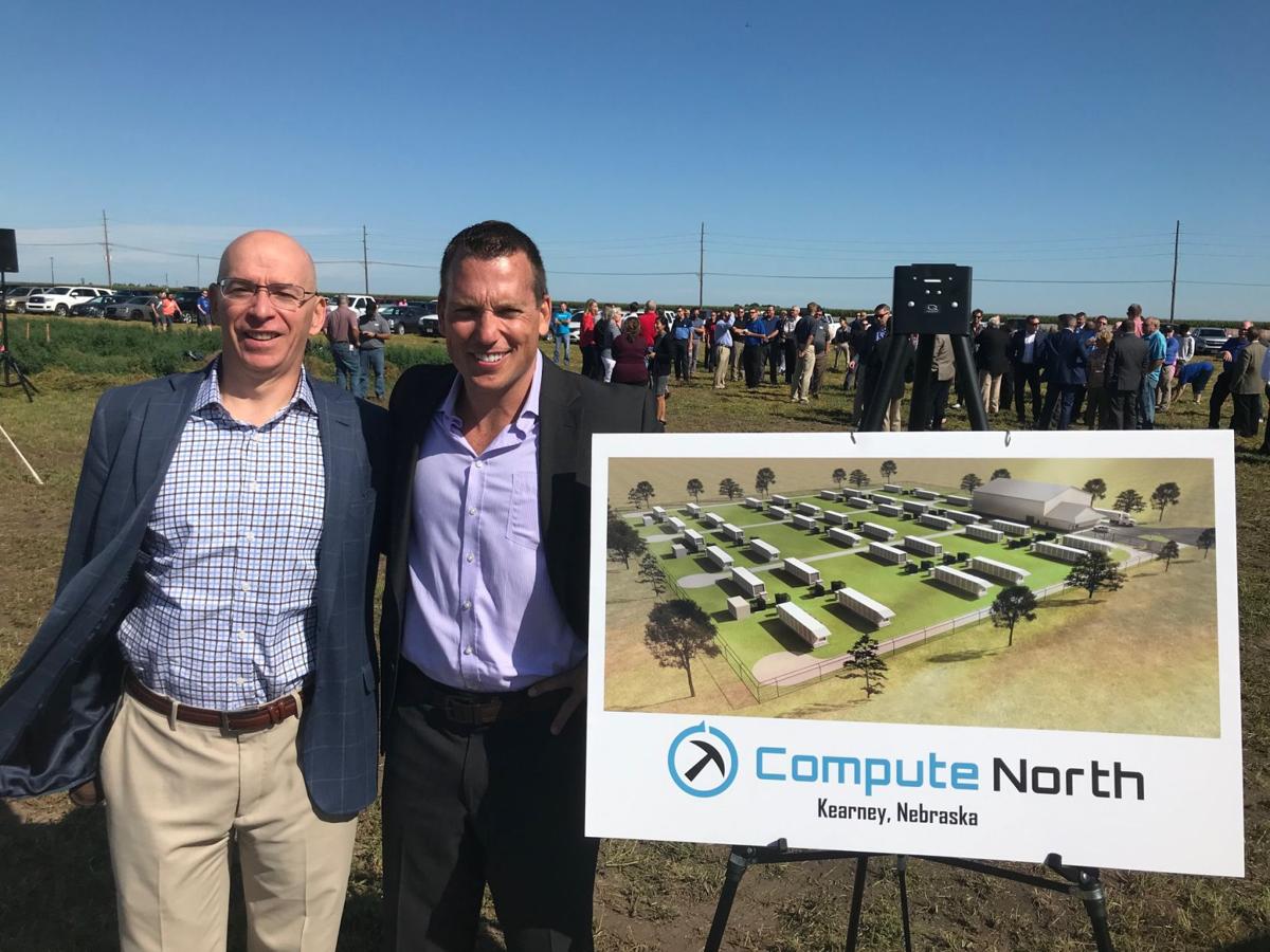 Marshall Johnson, president of Compute North and CEO Dave Perrill