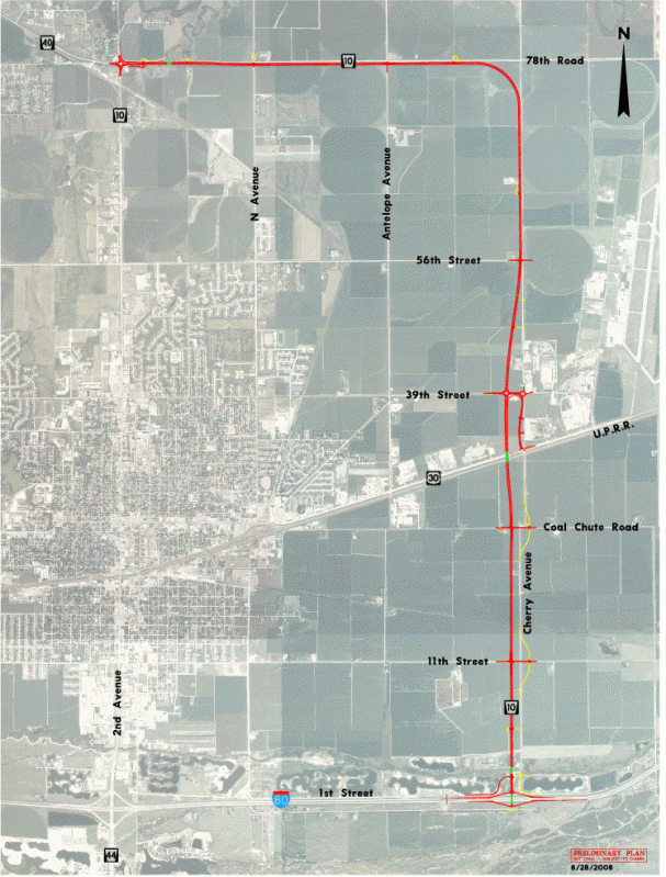 Construction of Cherry Avenue exit will begin in July