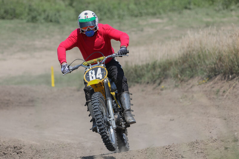 They All Have Their Own Personality Vintage Motocross Bikes Hit The Dirt On Pleasanton Track Local News Kearneyhub Com