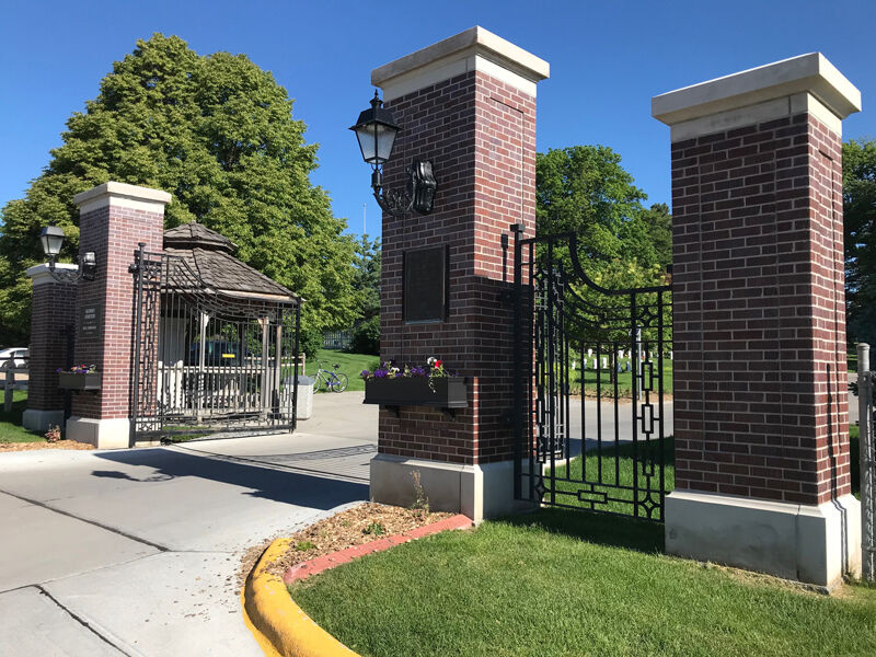 Kearney Cemetery gates to be rededicated Monday