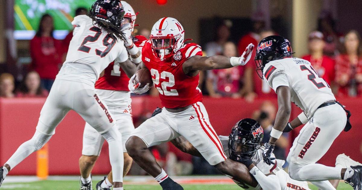 Nebraska running backs Projected depth chart for 2024