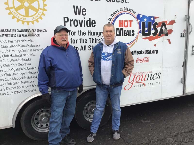 Kearney's Hot Meals USA helped feed Kentucky tornado victims, train