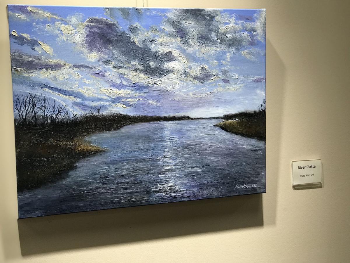 Paintings Pictures By Kearney Artist Russ Hansen On Display At