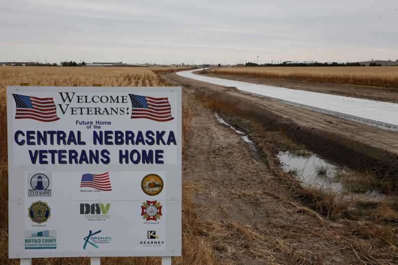 Kearney gets early start in vets home