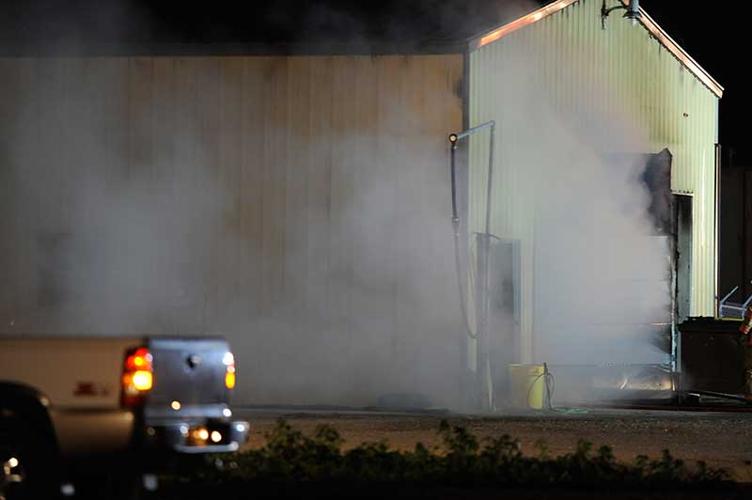 Fire departments respond to structure fire in Gibbon