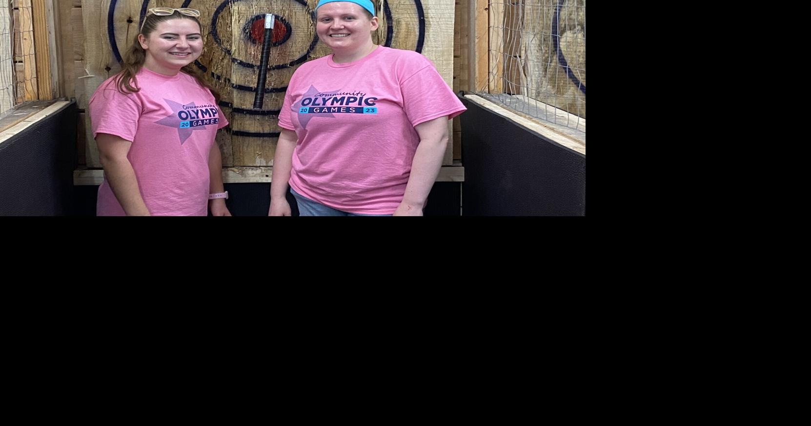 Community Olympic Axe Throwing sees firsttimers win big