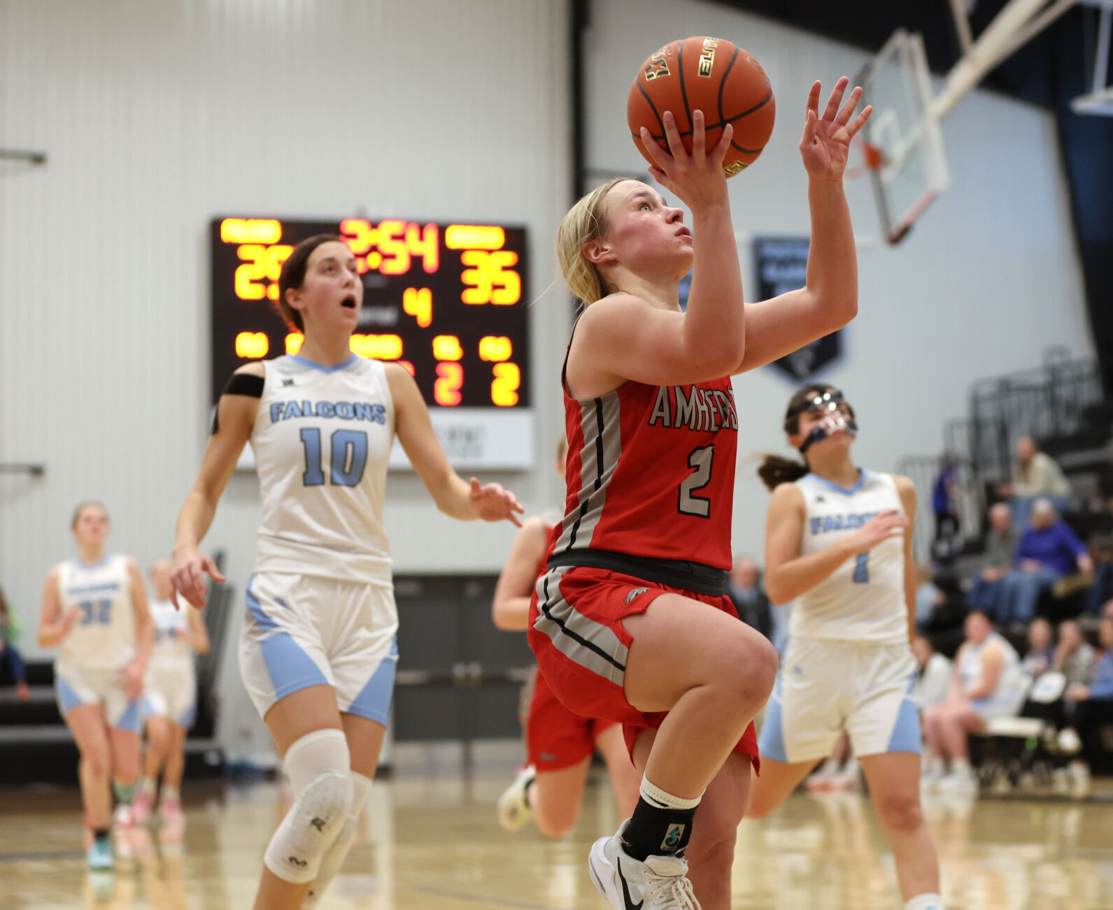Amherst Girls Basketball Team Secures Impressive Victory Over Wilcox