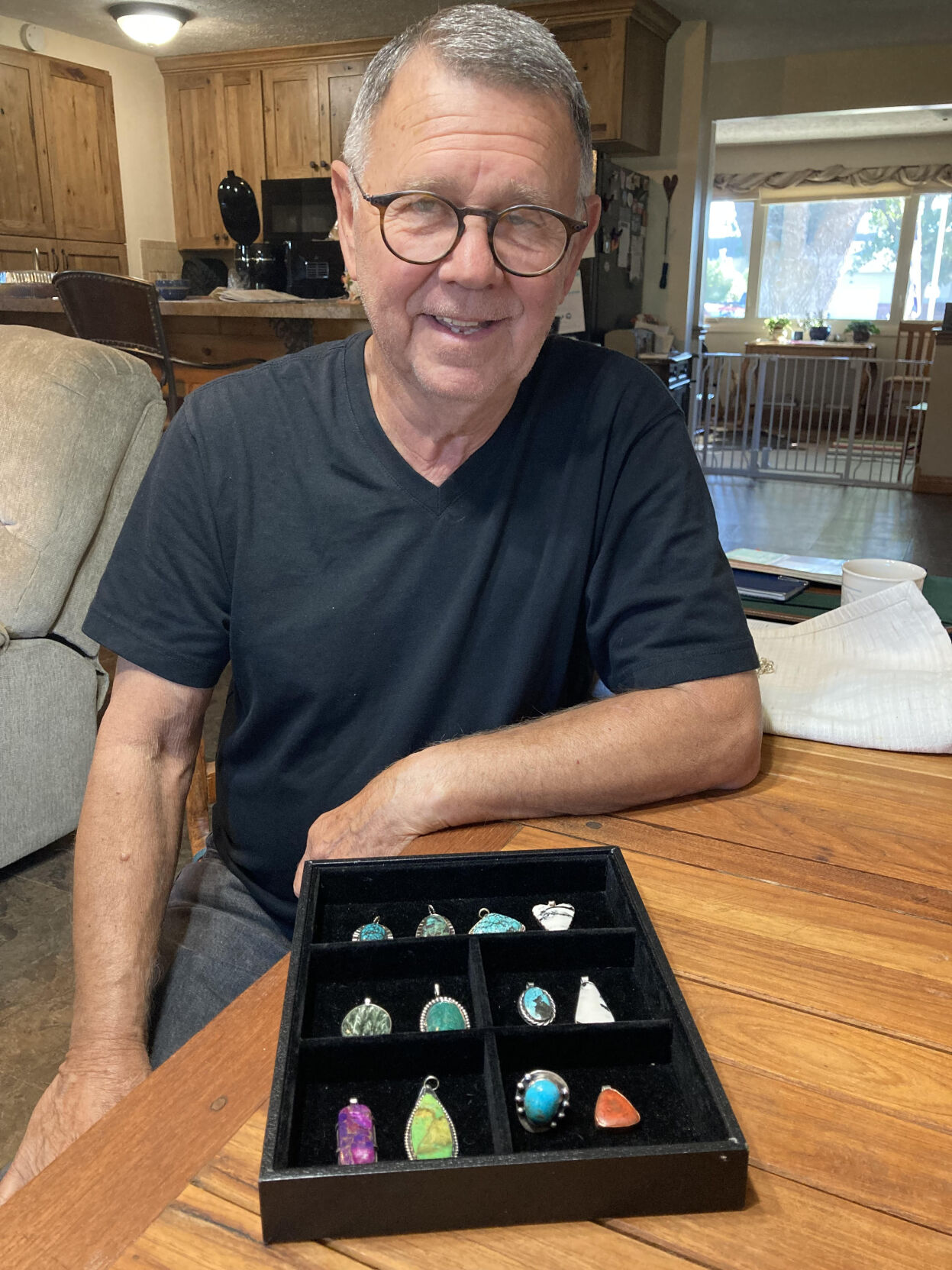 Kearney retiree creates priceless jewelry from turquoise, other stones