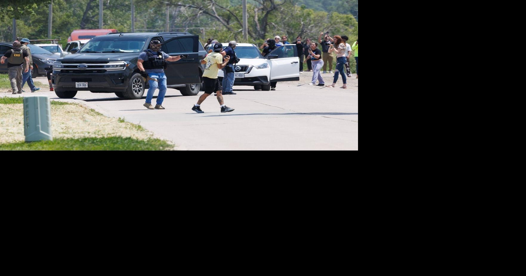 Omaha immigration raid protest leads to 4 charged