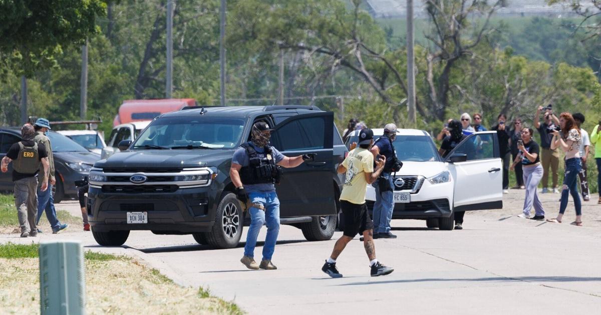 Omaha Riot Omaha immigration raid protest leads to 4 charged