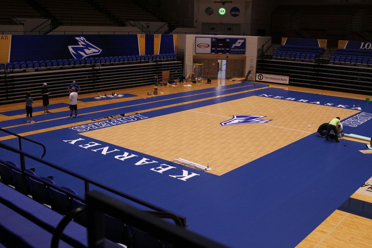 UNK volleyball will play home matches on a Taraflex court