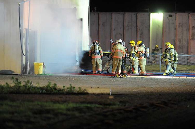 Fire departments respond to structure fire in Gibbon