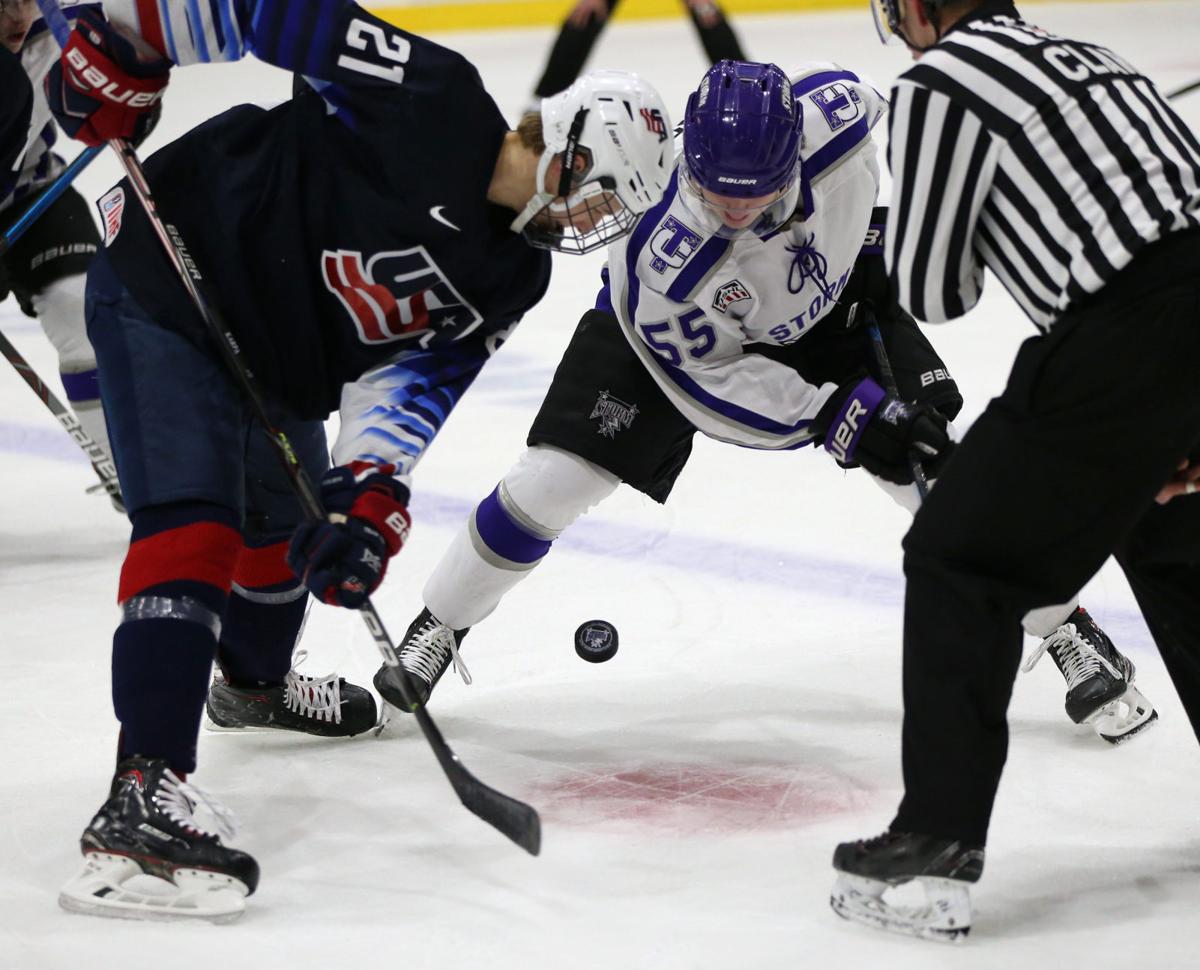 Photos; TriCity Storm vs Team USA hockey