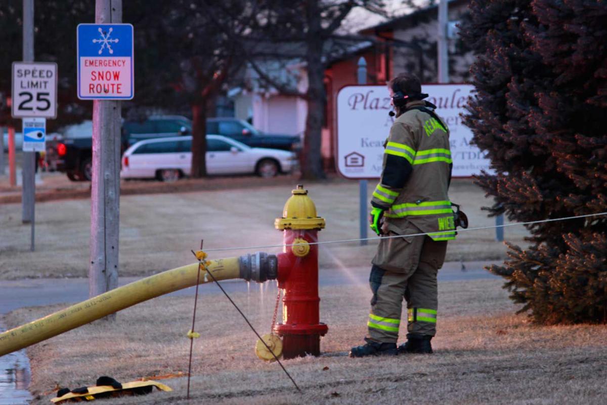 Kearney Volunteer Fire Department responds to west Kearney structure