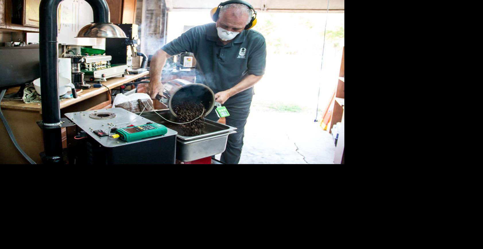 Kraken Coffee Roasters brings in beans from all over the world, freshly