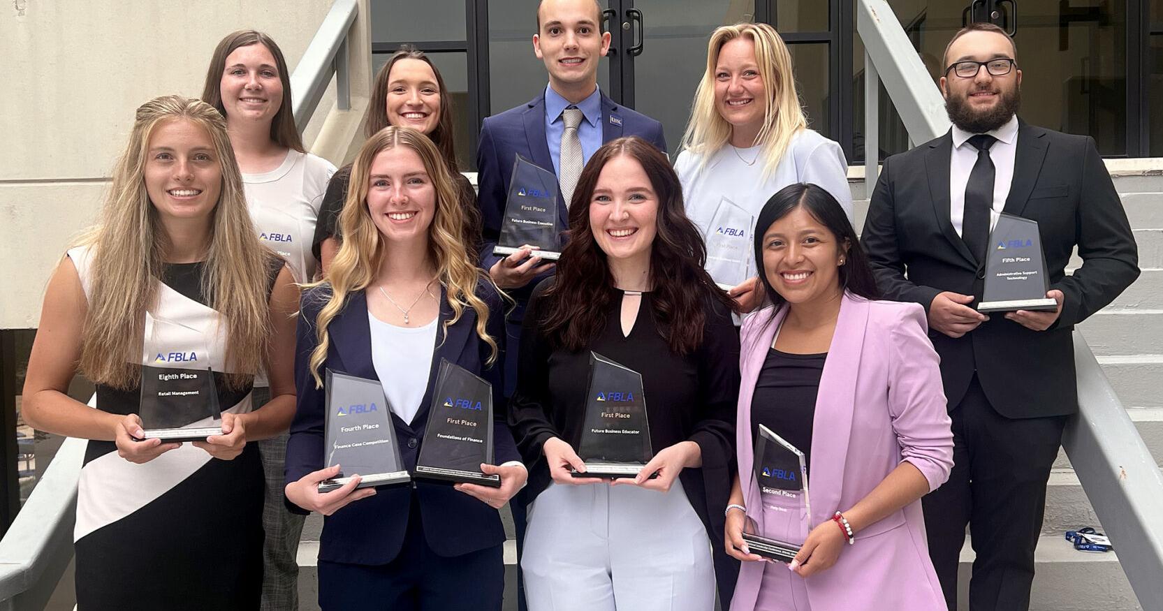 UNK students earn 10 awards at FBLA national conference - Vimarsana News