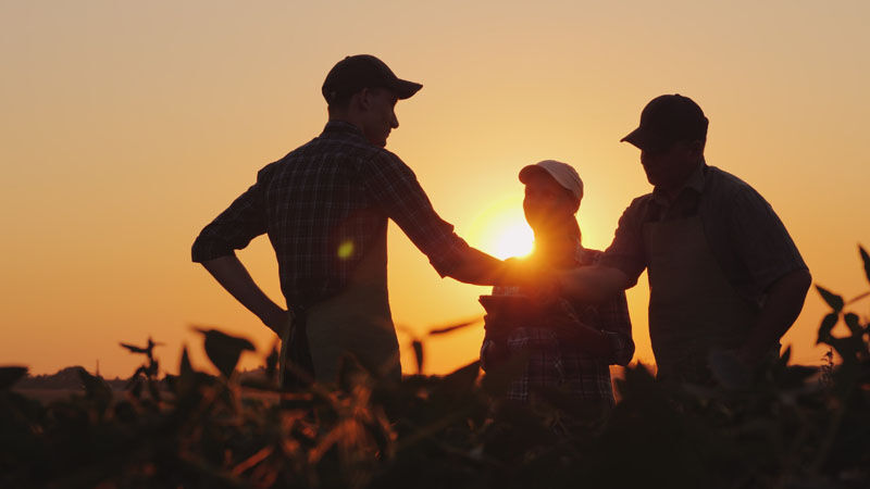 Family farm is changing
