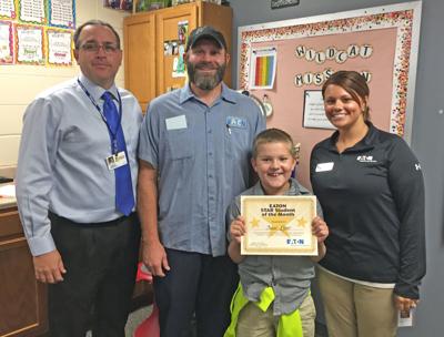 This month's Star Student of the Month: Isaac Liner