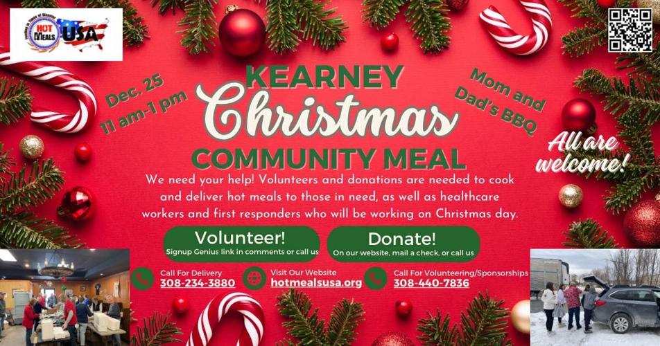 Hot Meals USA will offer free Christmas dinners