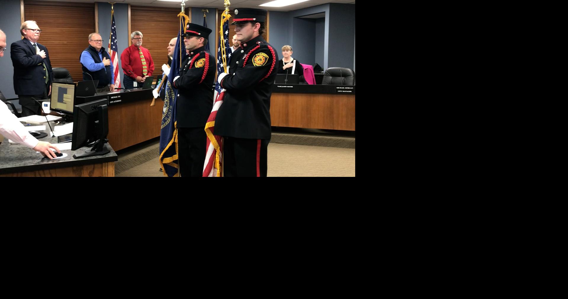 Kearney Volunteer Fire Department firefighters thanked for collective 175 years of service