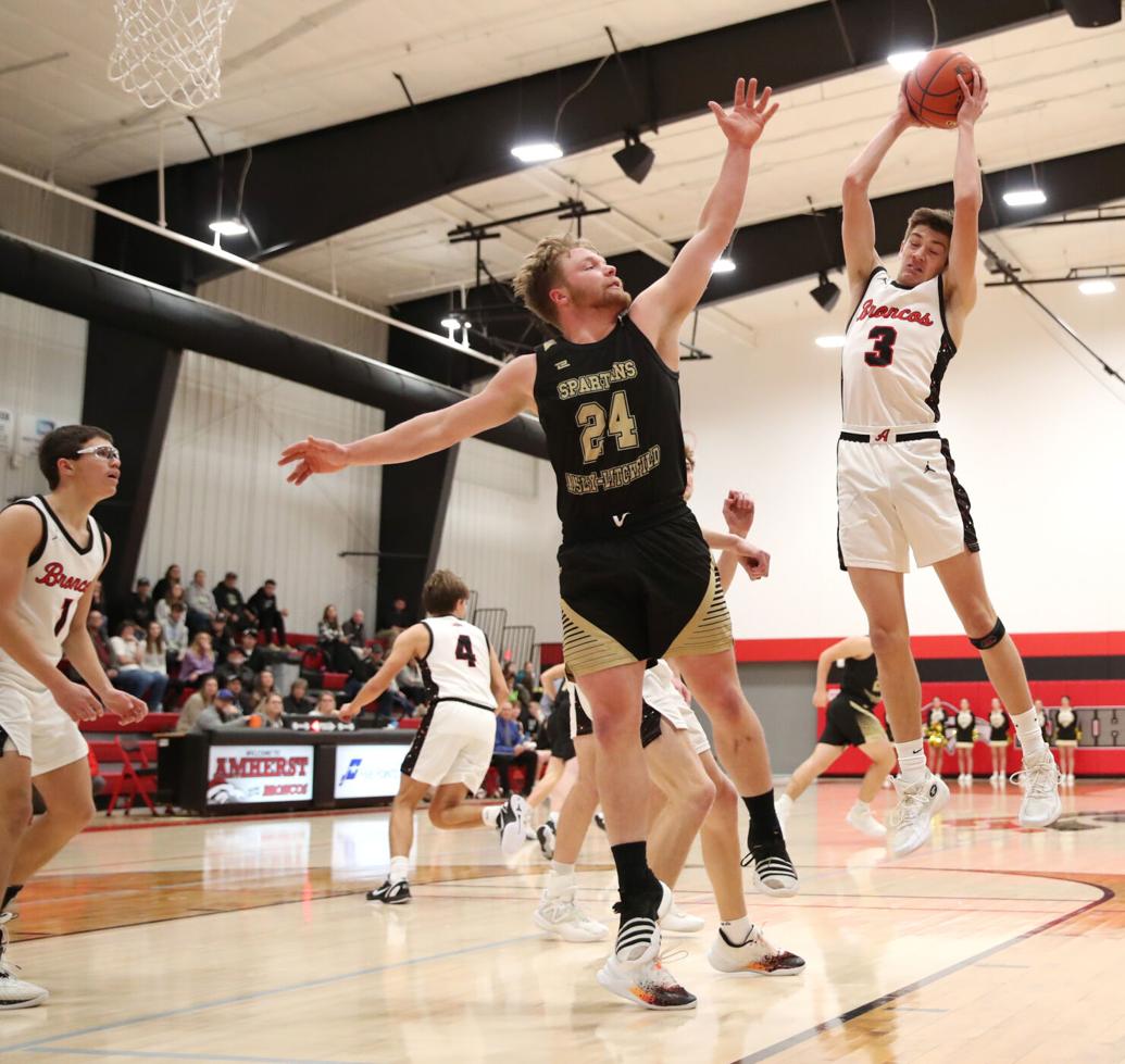 "Photos" Amherst and AnsleyLitchfield boys basketball