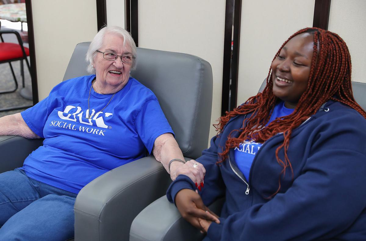 UNK social work students build skills while working with residents at