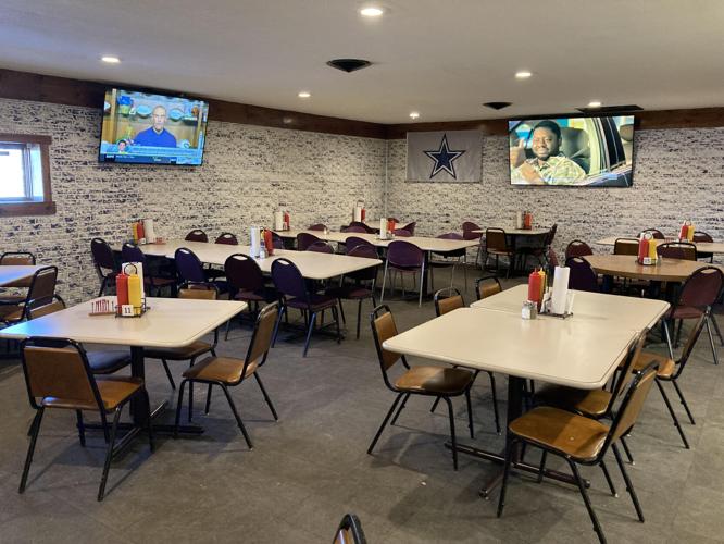 The dining room