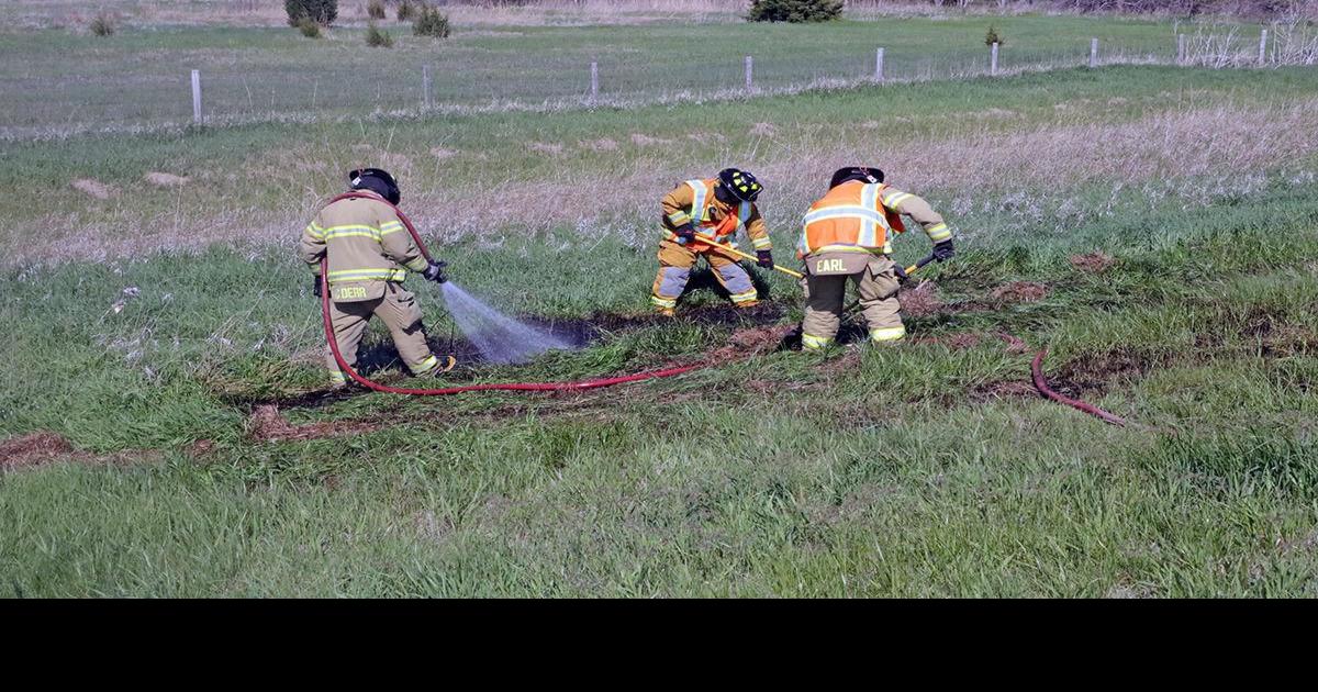 Broken axle causes accident, damage to semi on I80 near Cozad