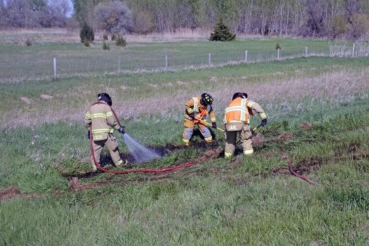 Broken axle causes accident, damage to semi on I80 near Cozad