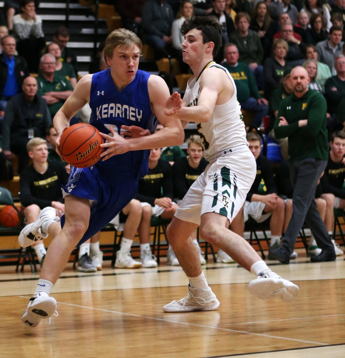 Photos Khs Vs Pius X Boys Basketball Gallery Kearneyhub Com